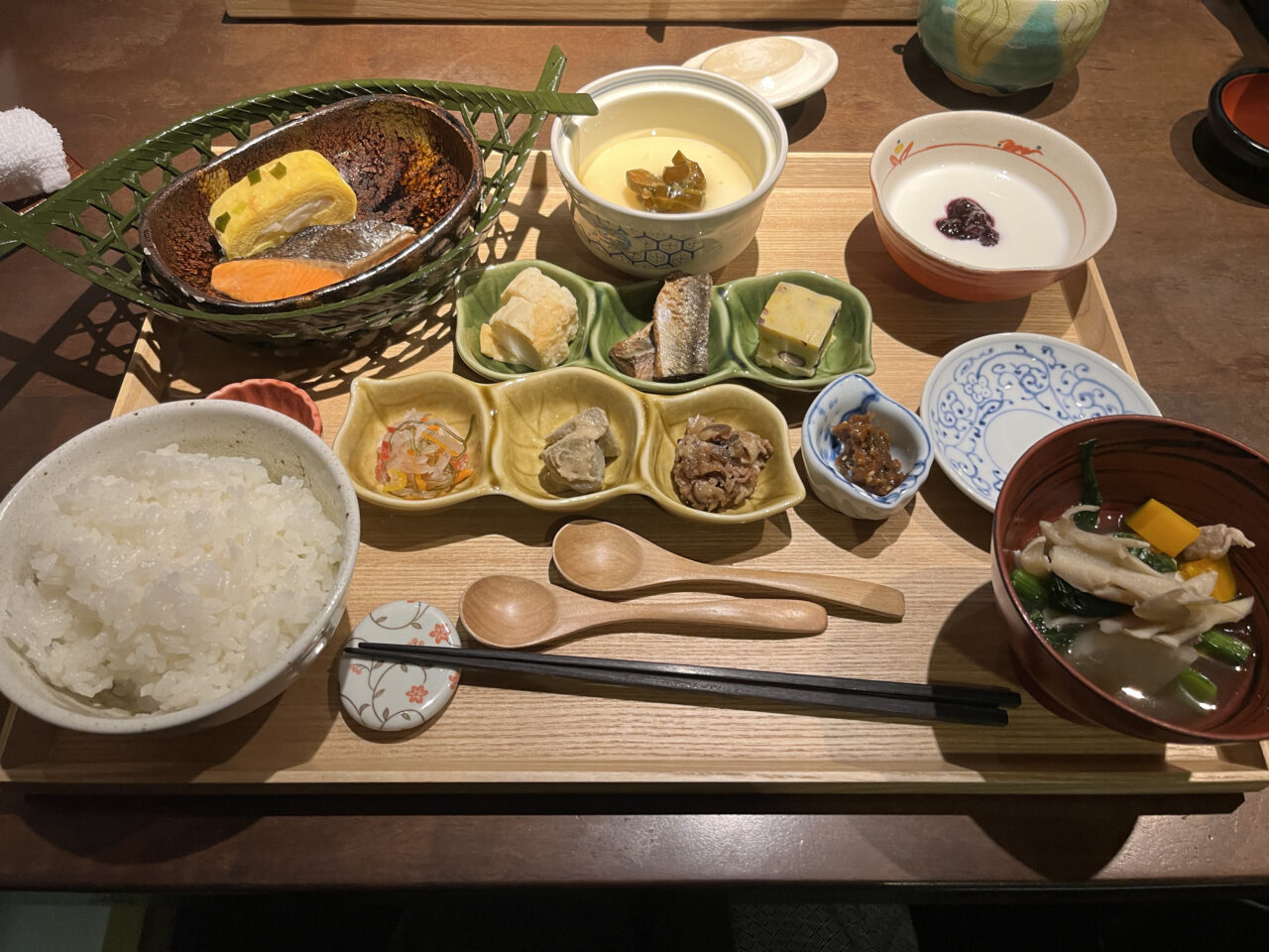 川治温泉界川治朝食